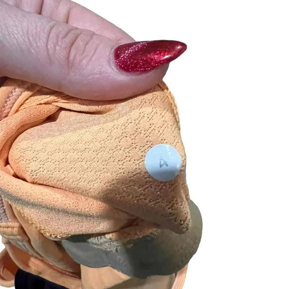 Lululemon Women's 4 No Limits Tank Top - Black Swan / Creamsicle Pop - Picture 13 of 13